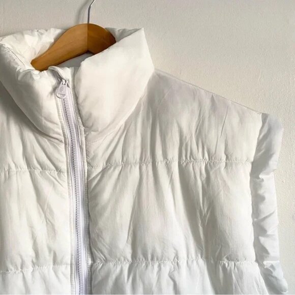 FP Movement In A Bubble Puffer Vest in White - Picture 4 of 7